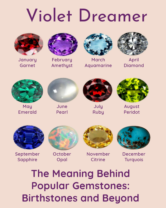 The Meaning Behind Popular Gemstones: Birthstones and Beyond